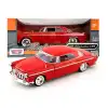 Motor Max 1:24 1955 Chrysler C300 Diecast Model Araba Kırmızı - 73302