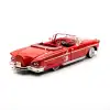 Motor Max 1:24 1958 Chevy Impala Kırmızı Metal Model Araba - 73267AC