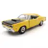 Motor Max 1:24 1969 Dodge Coronet Super Bee Diecast Model Araba Sarı - 73315