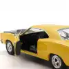 Motor Max 1:24 1969 Dodge Coronet Super Bee Diecast Model Araba Sarı - 73315