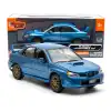 Motor Max 1:24 Subaru Impreza WRX Sti Diecast Model Araba - 73330
