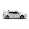 Motor Max 1:24 Subaru Impreza WRX Sti Diecast Model Araba Beyaz - 73330