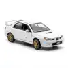 Motor Max 1:24 Subaru Impreza WRX Sti Diecast Model Araba Beyaz - 73330