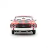Motor Mxx 1:24 1970 Chevy El Camino SS 396 Diecast Model Araba Kırmızı - 79347