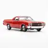 Motor Mxx 1:24 1970 Chevy El Camino SS 396 Diecast Model Araba Kırmızı - 79347