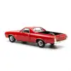 Motor Mxx 1:24 1970 Chevy El Camino SS 396 Diecast Model Araba Kırmızı - 79347