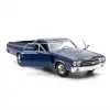 Motor Mxx 1:24 1970 Chevy El Camino SS 396 Diecast Model Araba Lacivert - 79347