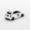 Mini GT 1/64 LB-WORKS x Abas Works ABARTH 595 Gara White - MGT00809