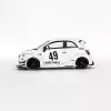Mini GT 1/64 LB-WORKS x Abas Works ABARTH 595 Gara White - MGT00809