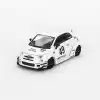 Mini GT 1/64 LB-WORKS x Abas Works ABARTH 595 Gara White - MGT00809