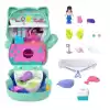 Polly Pocket ve Maceraları Kompakt Oyun Seti JFG56 - Yeşil Kedi