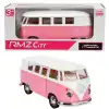 RMZ City Pembe Serisi Die Cast Model Araba 1:32 - Volkswagen T1 Transporter