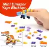 Bricks - 12 in 1 Dinozor Yapım Seti - Blok Oyuncak SM195B