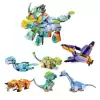 Kızılkaya Lego - Dinosaur 6 Farklı Dinozor Blok Oyuncak Yapım Seti - SM2550
