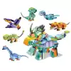 Kızılkaya - Triceratops Dinozor Blok Oyuncak - SM2550-02