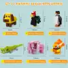 Bricks - Hayvan Krallığı Fil - 12 Farklı Blok Oyuncak Yapım Seti - SM206B