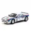 Tarmac Works 1/64 Lancia 037 Rally Rally Monte Carlo 1983 #1 with Tarmac Cards - HOBBY64+ T64P-TL002-83RMC01