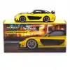 Tarmac Works 1/64 Mazda RX-7 VeilSide Fortune7 Yellow / Black - GLOBAL64