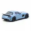 Tarmac Works 1/64 Mercedes-Benz SLS AMG Coupe Black Series Matte Blue - GLOBAL64