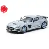 Tarmac Works 1/64 Mercedes-Benz SLS AMG Coupe Black Series Matte Blue - GLOBAL64