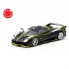 Tarmac Works 1/64 Pagani Huayra R Matt Black / Silver - GLOBAL64