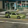 Tarmac Works 1/64 Toyota Sprinter Trueno AE86 Widebody Green - Designed by Jon Sibal - GLOBAL64