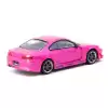 Tarmac Works 1/64 VERTEX Nissan Silvia S15 Pink Metallic - GLOBAL64 T64G-023-PI