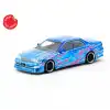 Tarmac Works 1/64 VERTEX Toyota Mark II JZX100 Blue Metallic - GLOBAL64 - T64G-024-BL