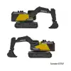 Majorette Volvo Construction Excavator EC950F