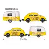 Majorette Volkswagen Original Trailer & Beetle