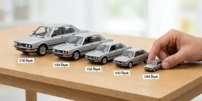 Model Araba Ölçek Rehberi: 1/18 mi, 1/64 mü, Hangisi Sana Göre?