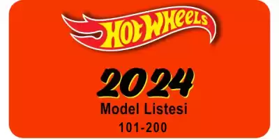 Hot Wheels 2024 Listesi (101-206)