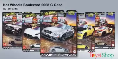 Hot Wheels Boulevard Serisi 2025 C Case İnceleme