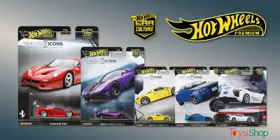 Hot Wheels Car Culture ve Timeless Icons: Ferrari’nin Geri Dönüşüyle Gelen “Zamansız” Set