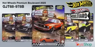 Hot Wheels Premium Boulevard 2025 – GJT68-978B Set İncelemesi