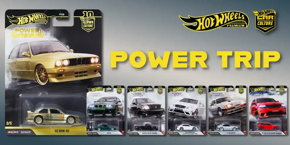 2026 Hot Wheels Premium Power Trip: Gücün Zirvesine Yolculuk (FPY86 - 976R)