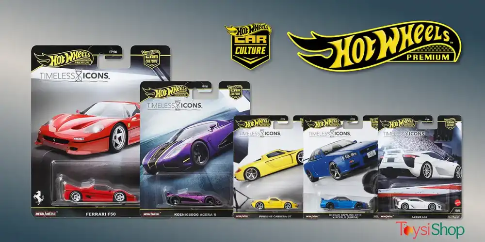 Hot Wheels Car Culture ve Timeless Icons: Ferrari’nin Geri Dönüşüyle Gelen “Zamansız” Set