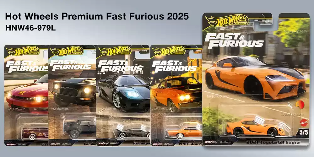 Hot Wheels Premium Fast & Furious 2025 – HNW46-979L İnceleme