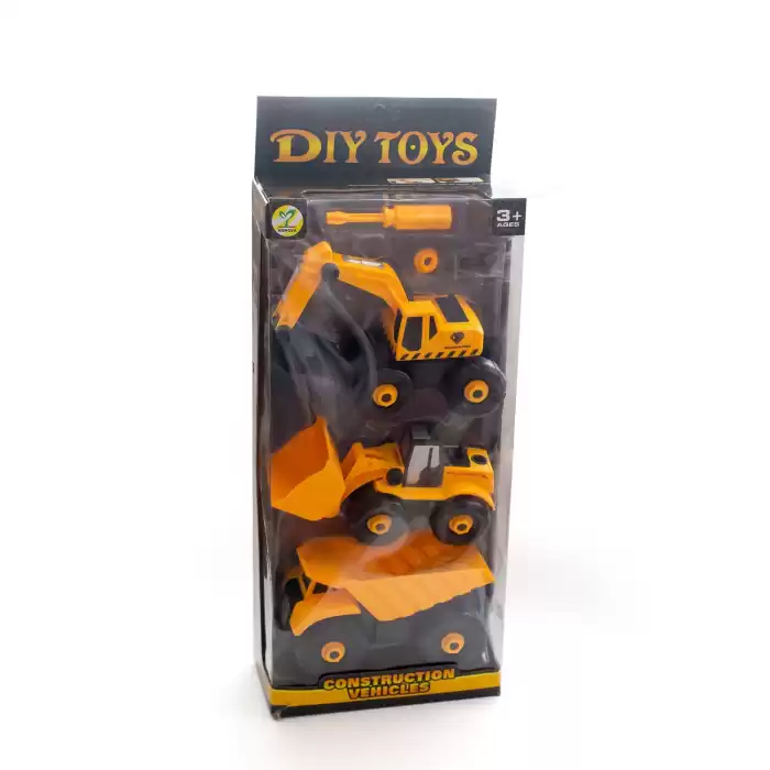 Acar Üçlü Sök Tak İş Makinaları Set - My5032