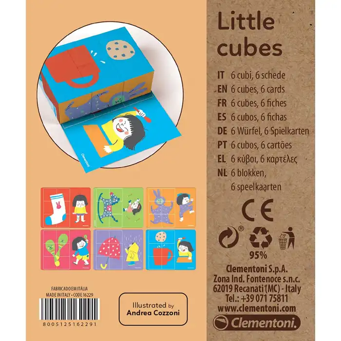 Clementoni Cubes - Çok Renkli - 16229TR
