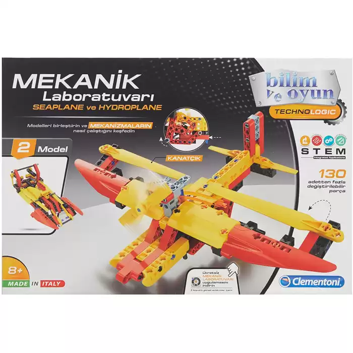 Clementoni Mekanik Laboratuvarı Seaplane & Hydroplane Deniz uçağı - 64436