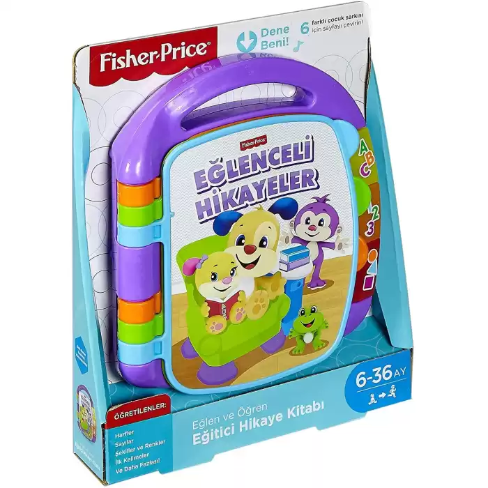 Fisher-Price Eğlen & Öğren Eğitici Hikaye Kitabı - FRC73