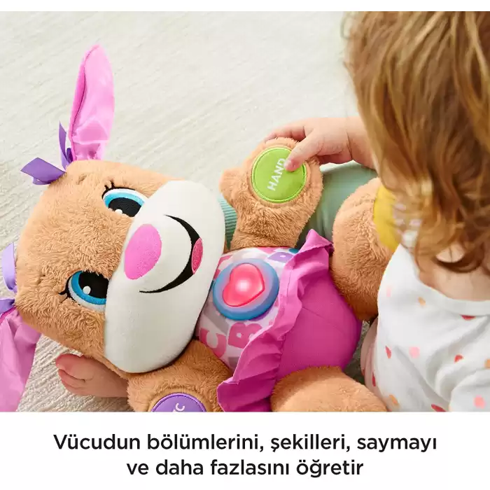 Fisher-Price Eğlen & Öğren, Eğitici Köpekçiğin Kız Kardeşi, Sesli (Türkçe)