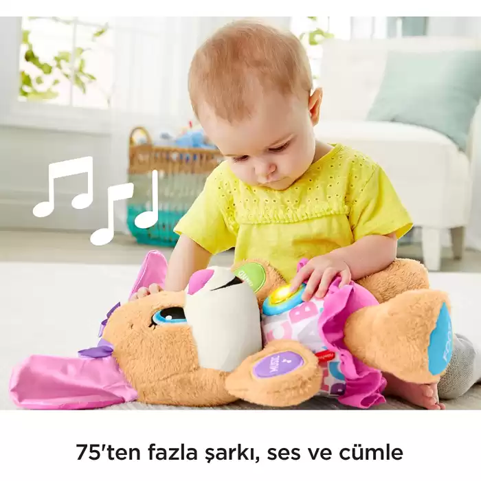 Fisher-Price Eğlen & Öğren, Eğitici Köpekçiğin Kız Kardeşi, Sesli (Türkçe)