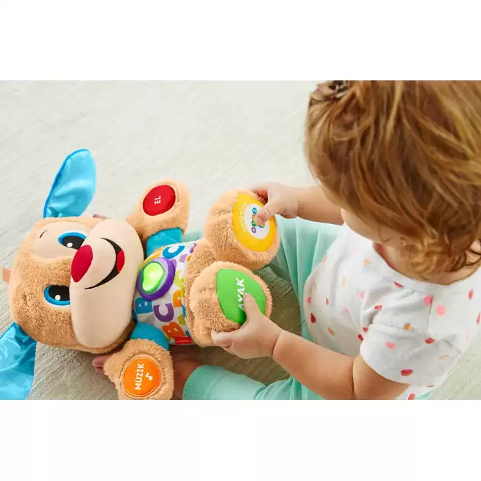 Fisher-Price Eğlen & Öğren Yaşa Göre Gelişim Eğitici Köpekçik (Türkçe) Sesli