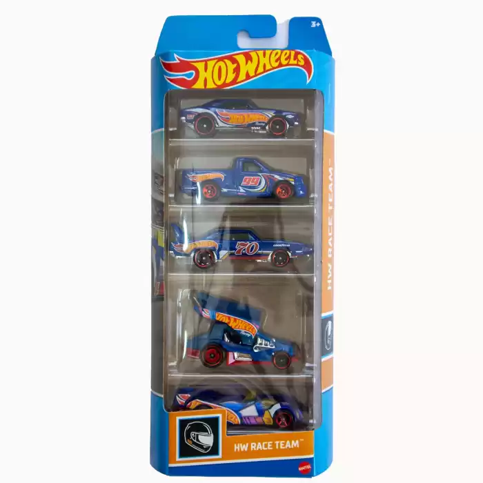 Hot Wheels 5li Araba Seti - Race Team Serisi