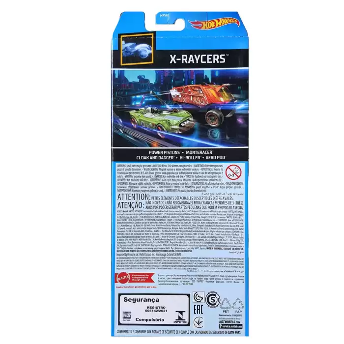 Hot Wheels 5li Araba Seti - X Rayces Serisi