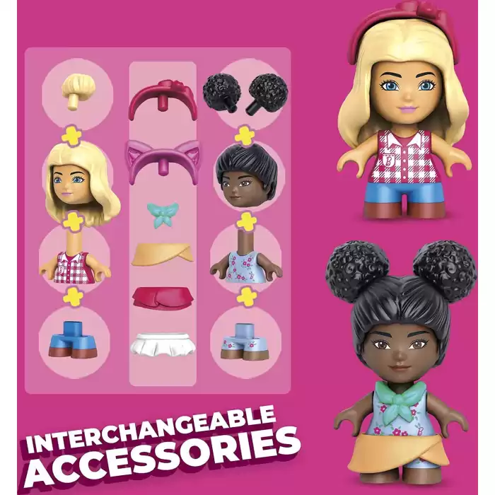 Mega Bloks Barbie Market Seti