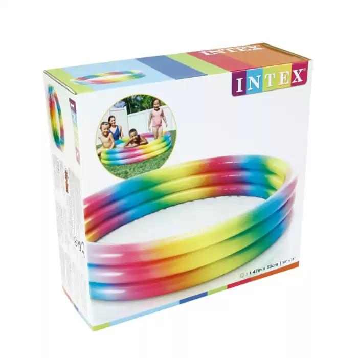 Intex Rengarek Desenli Havuz 147*33cm 58439