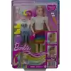Barbie Leopar Desenli Saçlar Bebeği GRN81